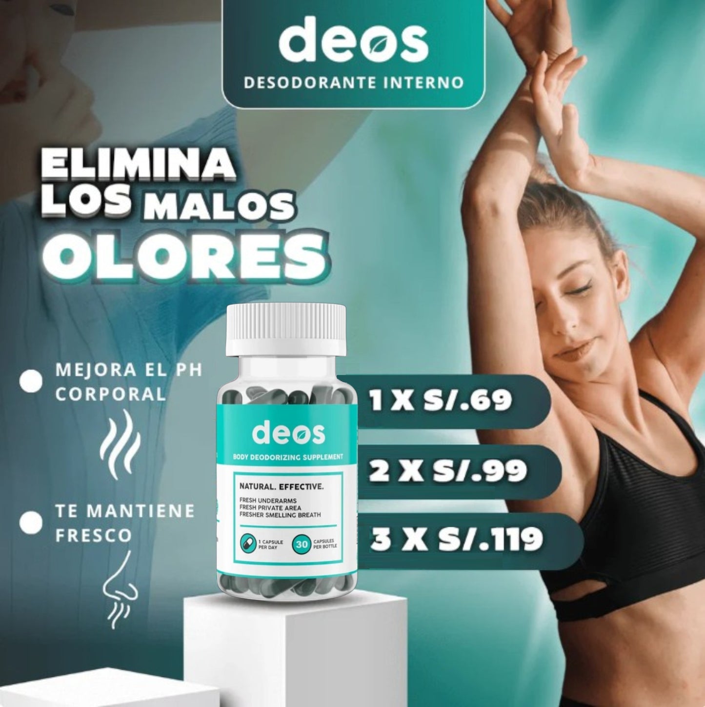 Desodorante corporal Deos™