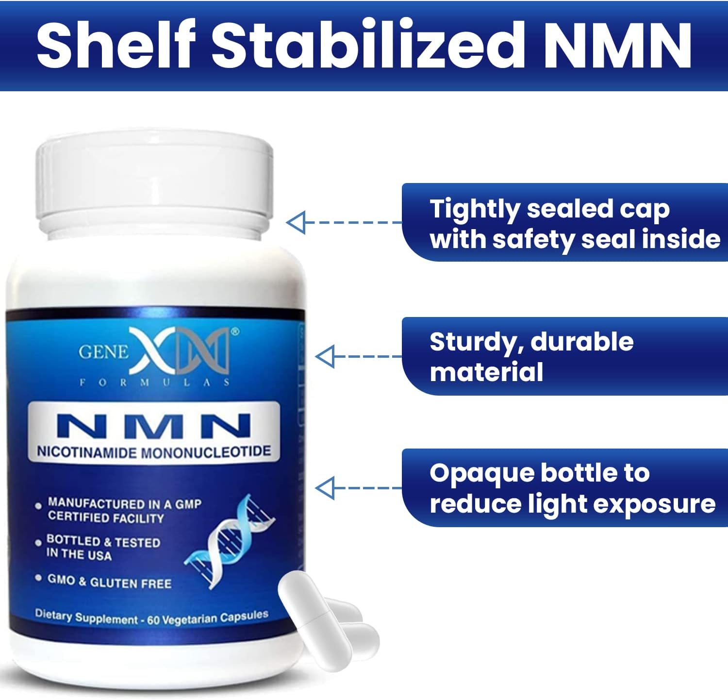 Genex Formulas NMN 1000 mg | NAD +