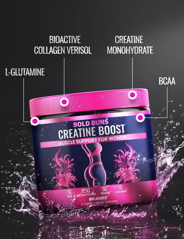 BOLD BUNS - CREATINE BOOST PLUS