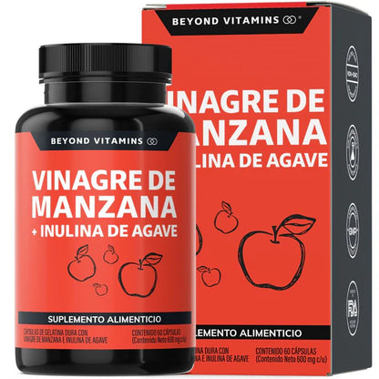 🍎 Vinagre de Manzana + Inulina de Agave – Beyond Vitamins