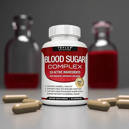 Blood Sugar Max – Cápsulas de Regulación Intensa❤️