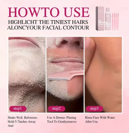 Spray de Reconocimiento de Vello Facial