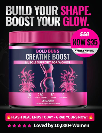 BOLD BUNS - CREATINE BOOST PLUS
