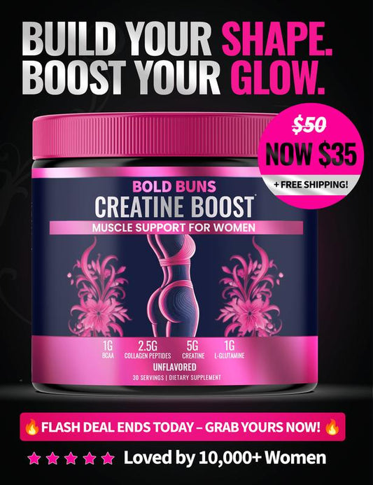 BOLD BUNS - CREATINE BOOST PLUS