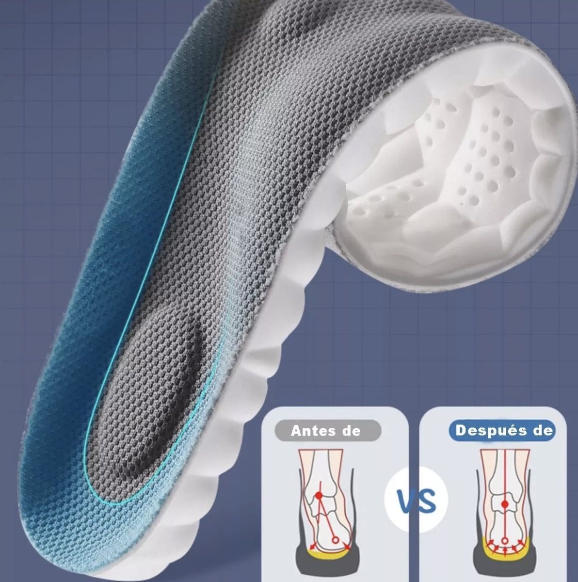 AirStep Active 4D Pro - Plantillas Ergonómicas Deportivas Unisex ⚡